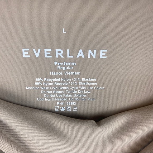 NWT Everlane The Perform Legging in Burnt Sugar Large Full-Length - Picture 7 of 7